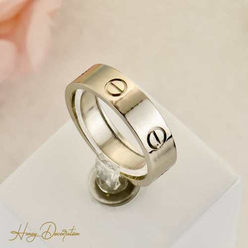 Bague 62 Cartier LOVE - Bague en or blanc 18 carats 58 Facettes 2569