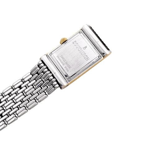 Montre Montre Boucheron, "Reflet", acier et or jaune. 58 Facettes 35354