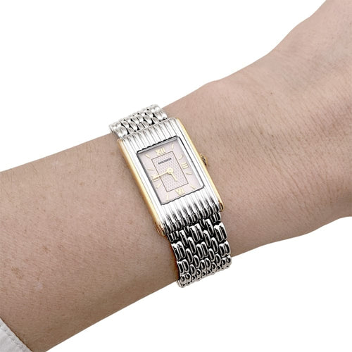 Montre Montre Boucheron, "Reflet", acier et or jaune. 58 Facettes 35354