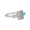 Bague 50 Tiffany & Co Bague T Or blanc Diamant 58 Facettes 5006196RV
