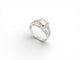 Bague 50 bague MAUBOUSSIN chance of love n5 diamant 0.5ct t50 en or blanc 18k 58 Facettes 272900