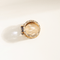 Bague 52 Bague cocktail - 18 ct or jaune, blanc et rose avec tanzanite et diamants 58 Facettes 2404