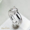 Bague 52 Solitaires - Bague solitaire en or blanc 18 carats et diamant 1,0 ct 58 Facettes 2343