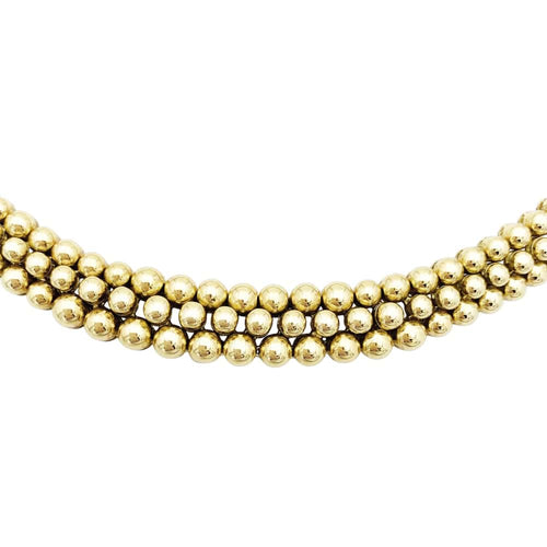 Collier Collier Boucheron, "Grains de Raisin", or jaune. 58 Facettes 35366