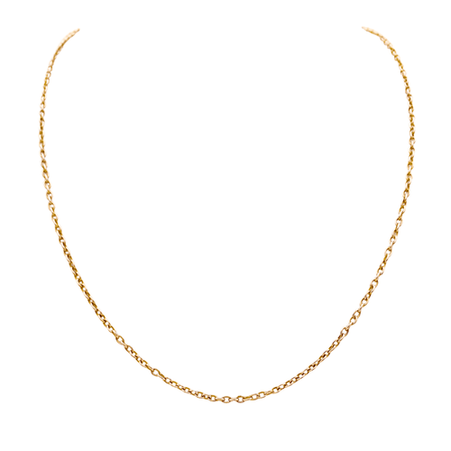 Collier Chaîne en or rose. 58 Facettes 35019