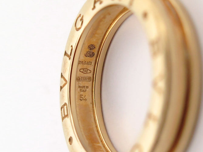 Bague 54 bague BULGARI b.zero1 336003 t 54 en or jaune 18k 6.7gr + ecrin 58 Facettes 273176