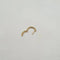 Boucles d'oreilles Créoles or jaune 18 carats serties de diamants 58 Facettes