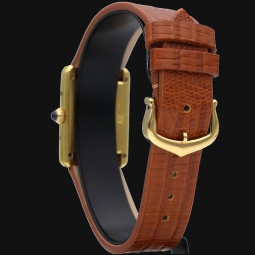 Montre Cartier Montre Must De Cartier Vermeil 58 Facettes MT44361