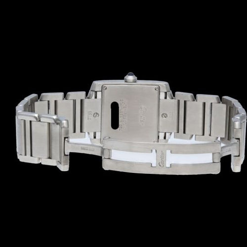 Montre Cartier Tank Française - Montre femme en acier, quartz 58 Facettes MT45317