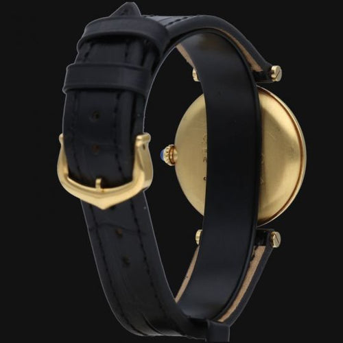 Montre Cartier Montre Must De Cartier Vermeil 58 Facettes MT44873