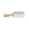 Bague 53 Hermès Amulettes - Bague en argent 925 et or rose 750 58 Facettes 260046R