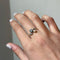 Bague 59 Bague Toi & Moi en or jaune et platine avec diamants et perle 58 Facettes 260012SP