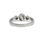 Bague 53 Bague trilogie - Diamants en or blanc et platine 58 Facettes 260009SP