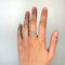 Bague 55 Bague Art déco en or blanc et platine avec diamants 58 Facettes 260003R