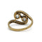 Bague 54 Bague Toi & Moi en or jaune, platine et diamants 58 Facettes 260007R
