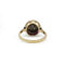 Bague 53 Bague Art déco en or jaune 750, rubis synthétiques et diamants 58 Facettes 260004R