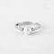 Bague 56.5 Bague Or blanc Perle de culture 58 Facettes