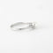 Bague 56.5 Bague Or blanc Perle de culture 58 Facettes