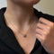 Collier Collier pendentif Saphirs & Pierre de Lune, Amour - Alexandra Rosier 58 Facettes 250446R