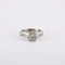 Bague 48 Bague Or blanc et diamants 58 Facettes 150052-T91R