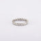 Bague 52 Alliance américaine - Bague en or blanc et diamants 1,76 ct 58 Facettes 220416R
