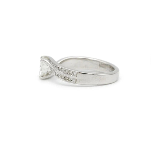 Bague 52 Bague solitaire diamant 58 Facettes 220483R