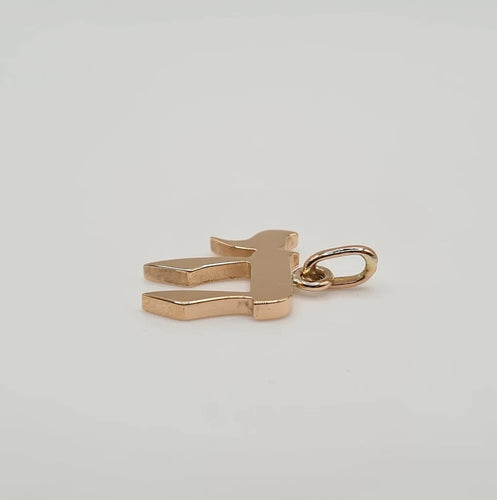 Pendentif Pendentif "hai" en or rose 58 Facettes