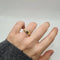 Bague 51 Bague en or jaune, diamants et saphir 58 Facettes