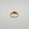 Bague 51 Bague en or jaune, diamants et saphir 58 Facettes