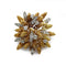 Broche OJ Perrin - Broche bouquet en or jaune et platine, diamants 58 Facettes 250175R