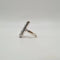Bague 49.5 Bague en or blanc, saphirs ovales et diamants 58 Facettes