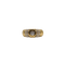 Bague 55 Bague en or jaune 18 carats sertie de diamants 58 Facettes