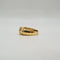 Bague 55 Bague en or jaune 18 carats sertie de diamants 58 Facettes