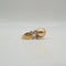 Bague 54 Bague en or jaune 18 carats, perle de culture et diamants 58 Facettes