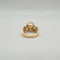Bague 54 Bague en or jaune 18 carats, perle de culture et diamants 58 Facettes