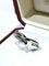 Bague 56 Cartier Entrelacés - Bague en or blanc 750 58 Facettes