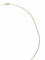 Collier Collier en or rose 18 carats et porcelaine avec diamant brillant 58 Facettes