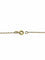 Collier Collier en or rose 18 carats et porcelaine avec diamant brillant 58 Facettes