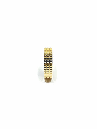 Bague 53.5 Alliance femme en or rose 18 carats, finition pointe de diamant 58 Facettes