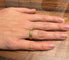 Bague 53.5 Alliance femme en or rose 18 carats, finition pointe de diamant 58 Facettes