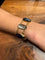 Bracelet Bracelet en or champagne 18 carats et pierres fines cabochon 58 Facettes