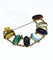 Bracelet Bracelet en or champagne 18 carats et pierres fines cabochon 58 Facettes