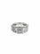 Bague 54 Didier Guerin - Bague en or blanc et diamants pavés 58 Facettes