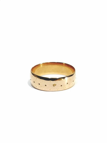 Bague 55 Alliance Napoléon III - Bague en or rose 18 carats 58 Facettes