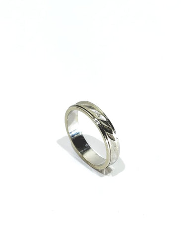Bague 53 Alliance mixte en or blanc 18 carats 58 Facettes