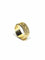 Bague 54 Alliance large femme en or rose 18 carats 58 Facettes