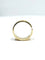 Bague 54 Alliance large femme en or rose 18 carats 58 Facettes