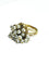 Bague 51.5 Bague articulée en or jaune 18 carats et perles 58 Facettes