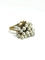 Bague 51.5 Bague articulée en or jaune 18 carats et perles 58 Facettes