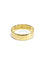 Bague 63 Alliance homme incurvée en or champagne 18 carats 58 Facettes